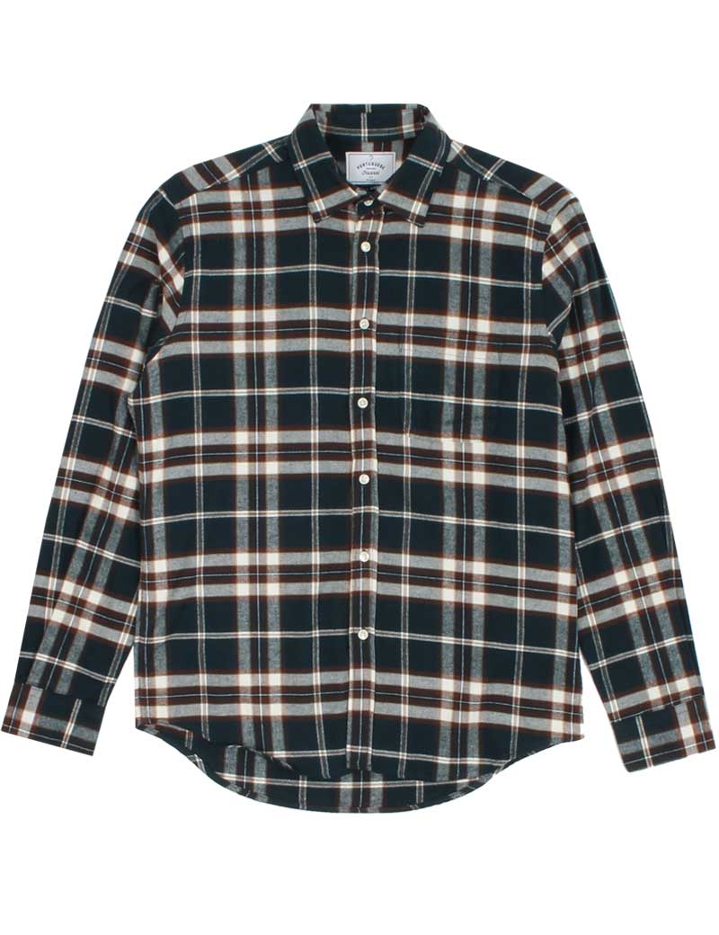 PORTUGUESE FLANNEL SMOOTH SHIRT CHECK