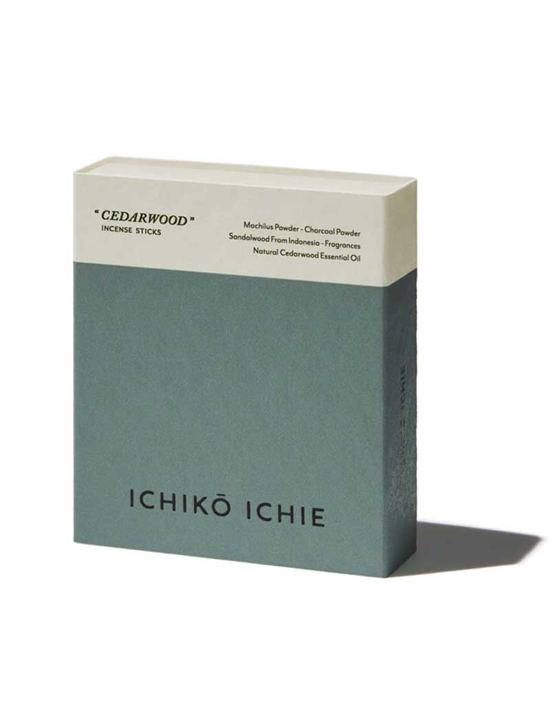 ICHIKO ICHIE INCENSE STICKS NATURAL CEDARWOOD