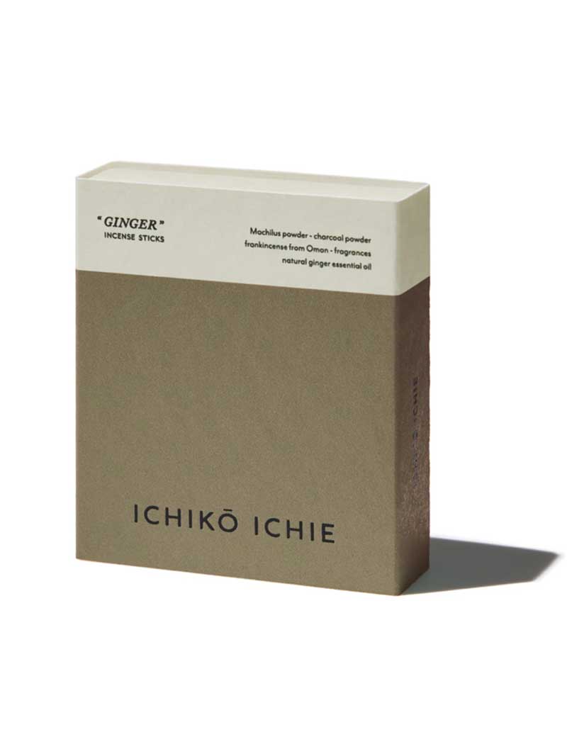 ICHIKO ICHIE INCENSE STICKS NATURAL GINGER