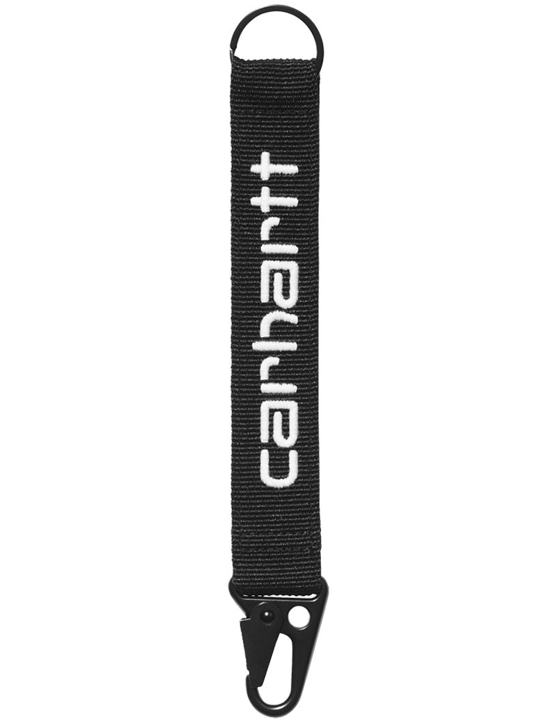 CARHARTT WIP JADEN KEYHOLDER BLACK WHITE