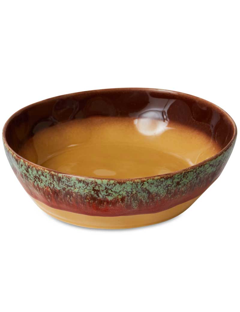 HK Living 70s Ceramics Pasta Bowls Cove Set Of 2