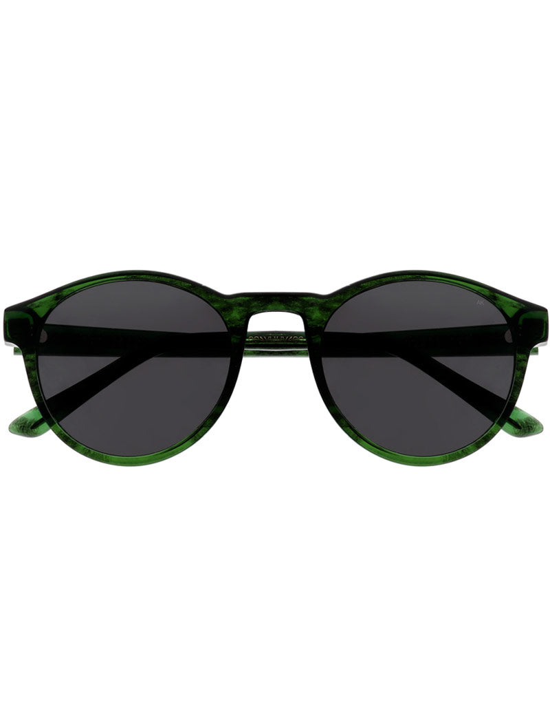 A.Kjaerbede Marvin Sunglasses Green Marble Transparent