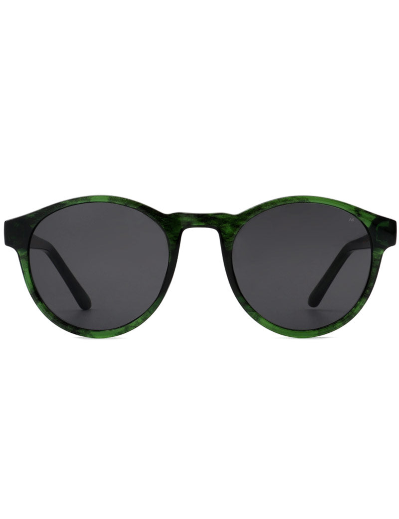 A.Kjaerbede Marvin Sunglasses Green Marble Transparent