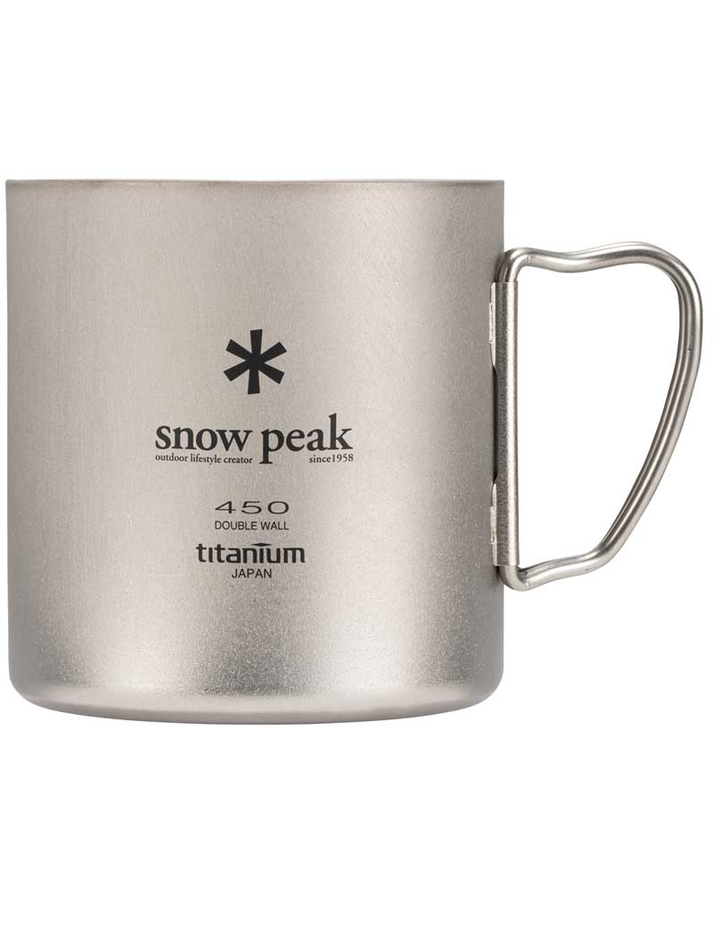 SNOW PEAK TI-DOUBLE 450 MUG