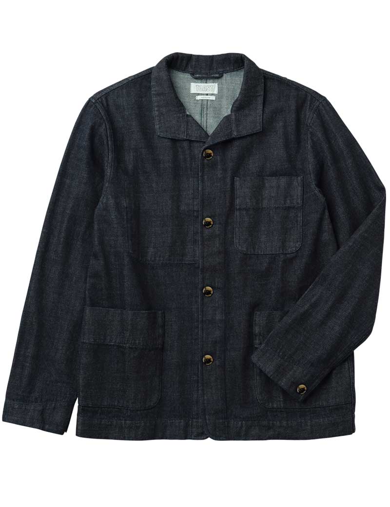 TOAST MONTY JAPANESE DENIM JACKET INDIGO