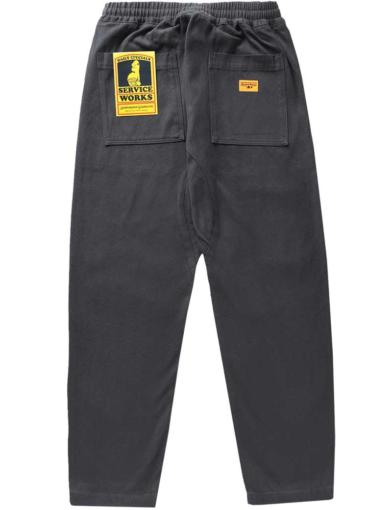 SERVICE WORKS MOLESKIN CHEF PANT GREY