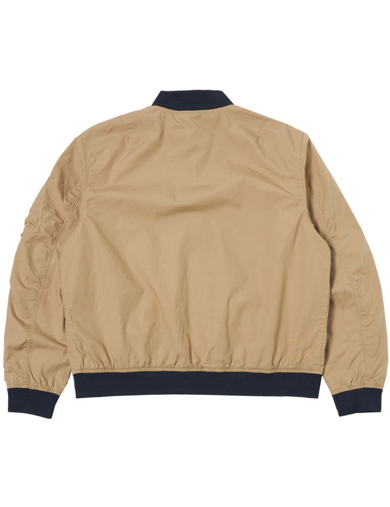Universal Works X Master-Piece NS Bomber Jacket Broadcloth Sand