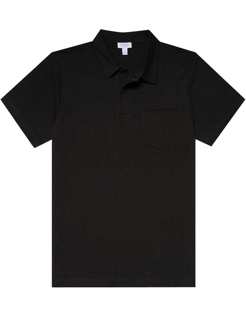 SUNSPEL RIVIERA POLO SHIRT COFFEE
