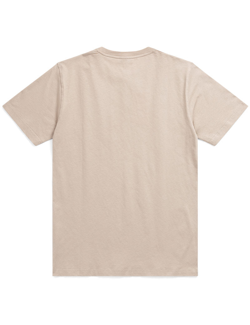 Norse Projects Niels Standard Short Sleeve T-Shirt Light Khaki