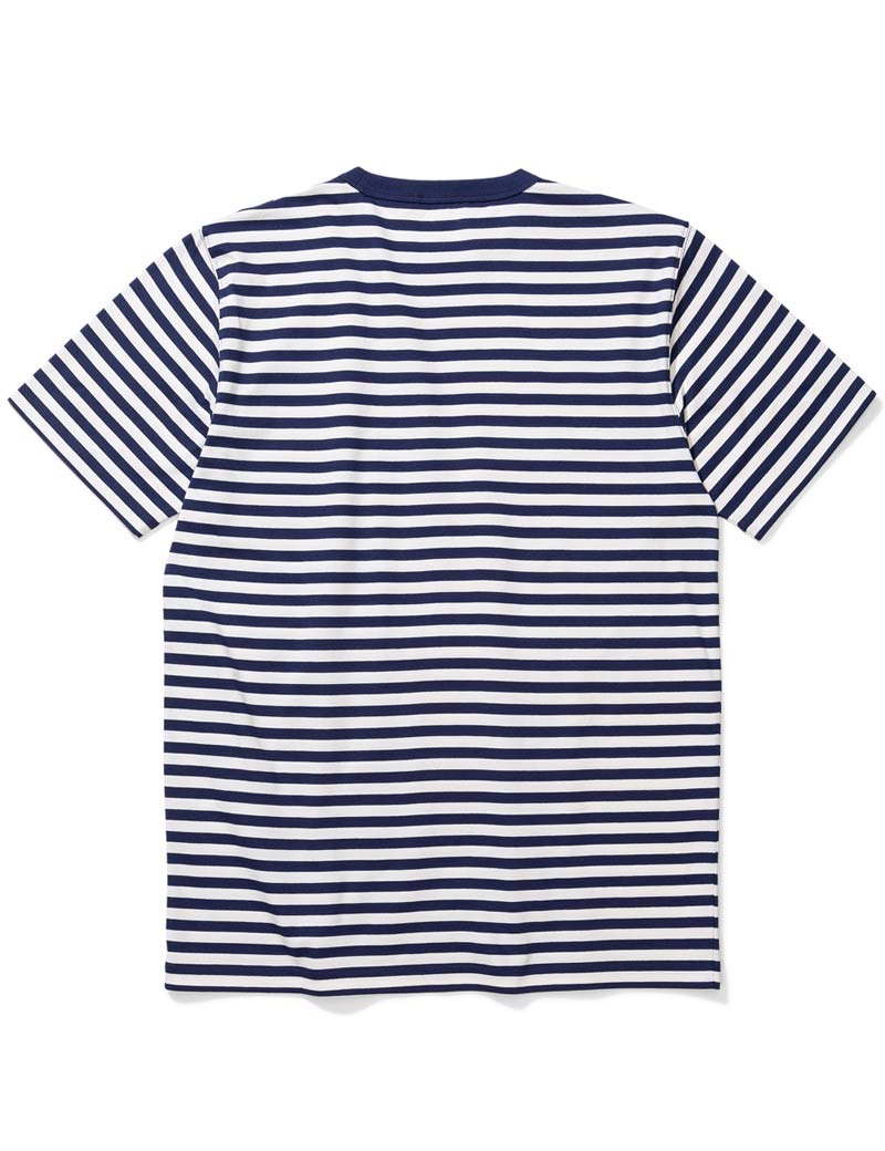 Norse Projects Niels Classic Stripe Short Sleeve T-Shirt Dark Navy
