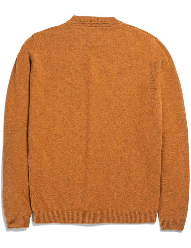 Norse Projects Sigfred Lambswool Jumper Mustard