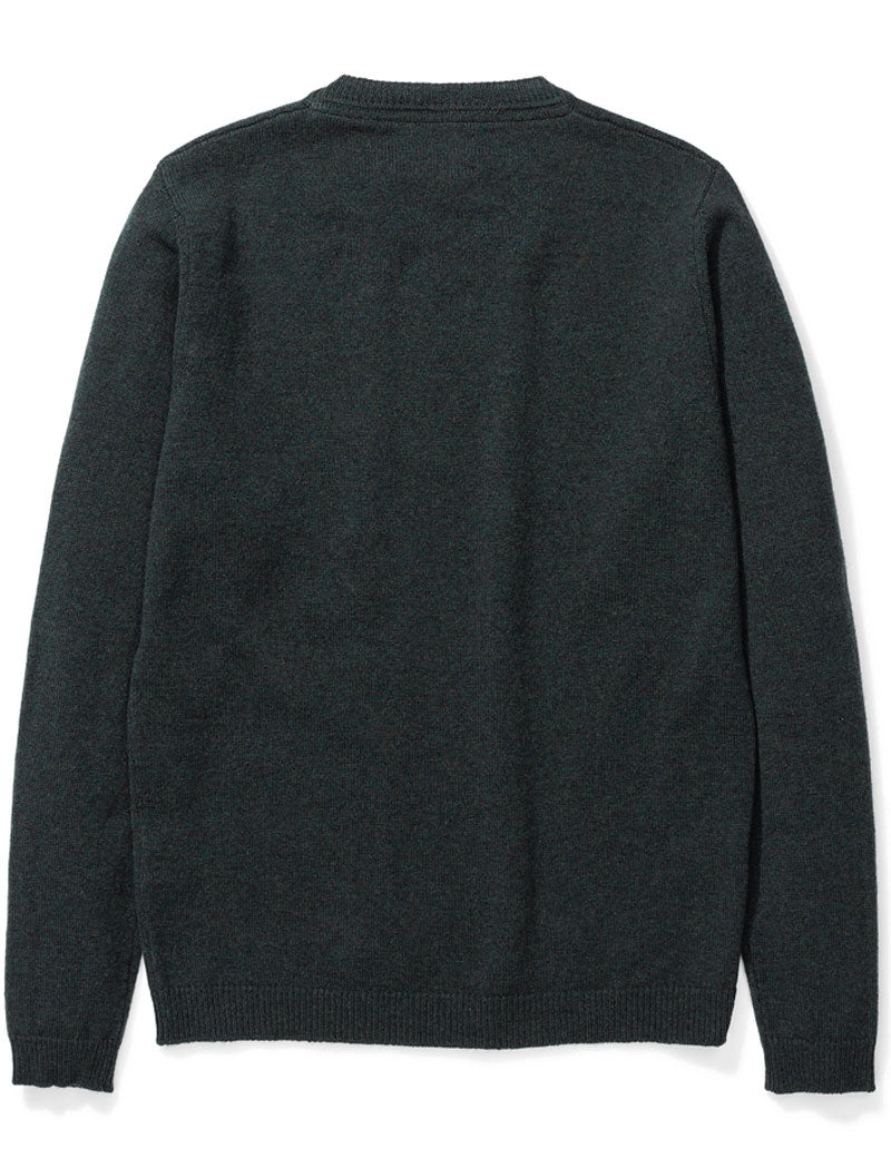 Norse Projects Sigfred Lambswool Jumper Forest Green
