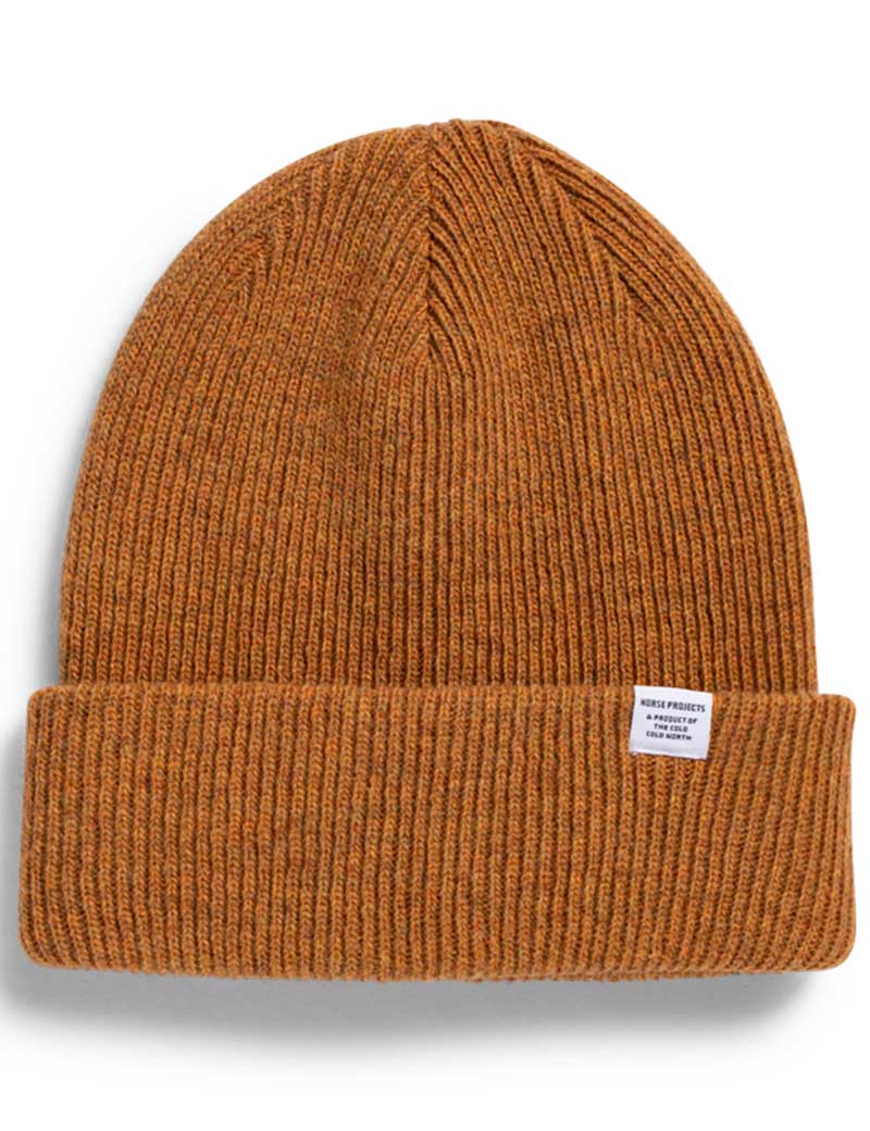 Norse Projects Beanie Mustard Yellow