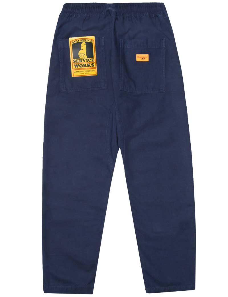 SERVICE WORKS CLASSIC CHEF PANTS NAVY