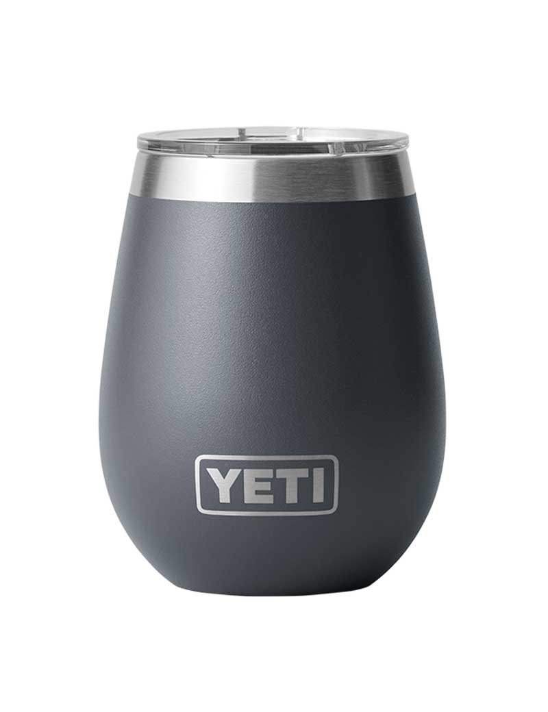 YETI RAMBLER WINE TUMBLER 296ML 10OZ CHARCOAL