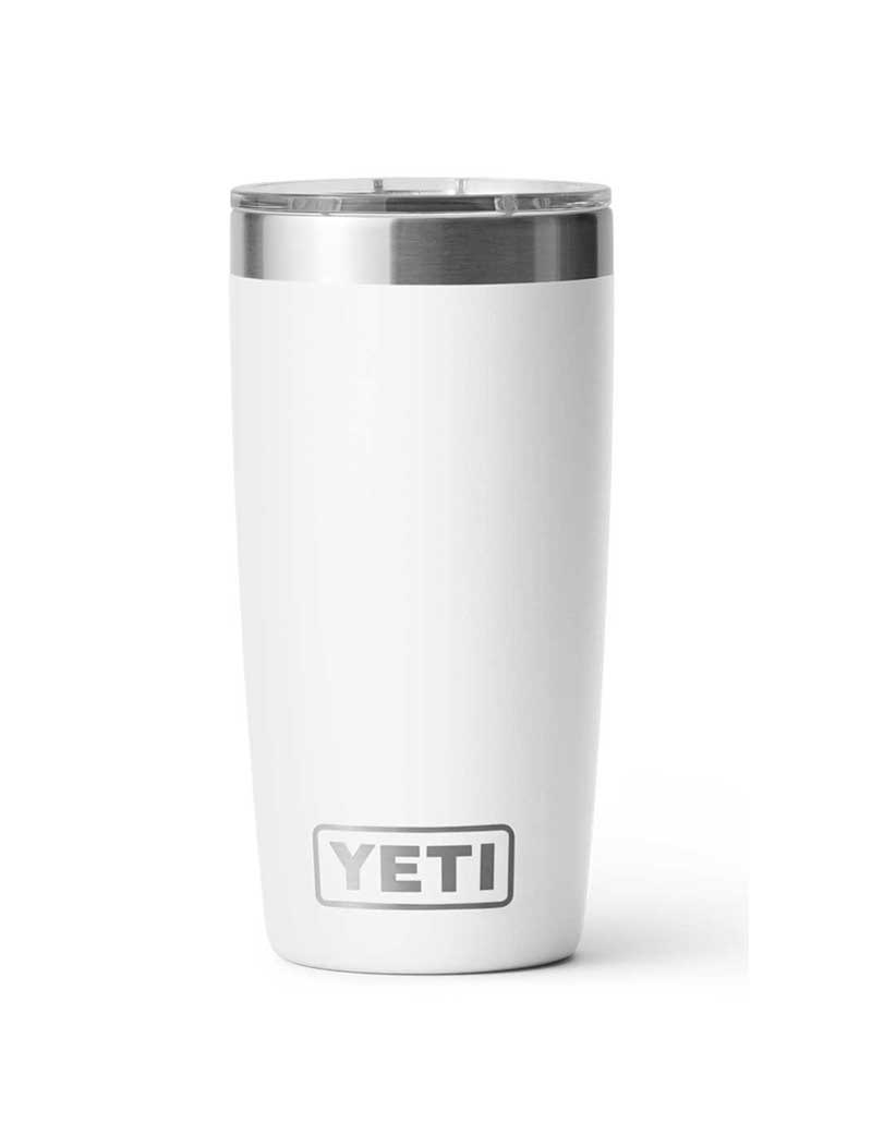 YETI RAMBLER TUMBLER 296ML 10OZ WHITE