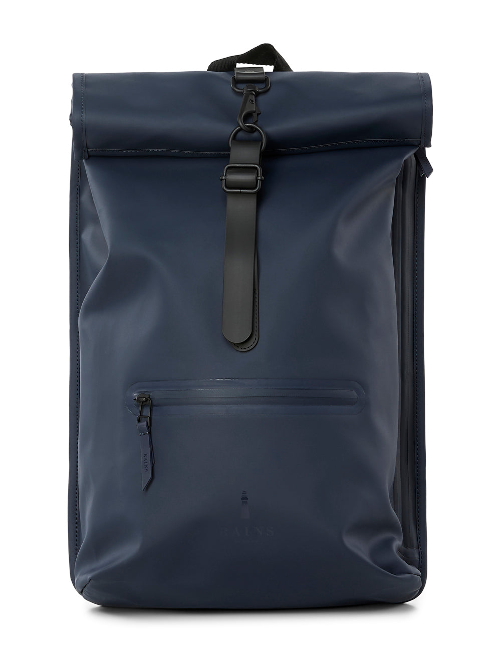 Rains Roll Top Rucksack Blue
