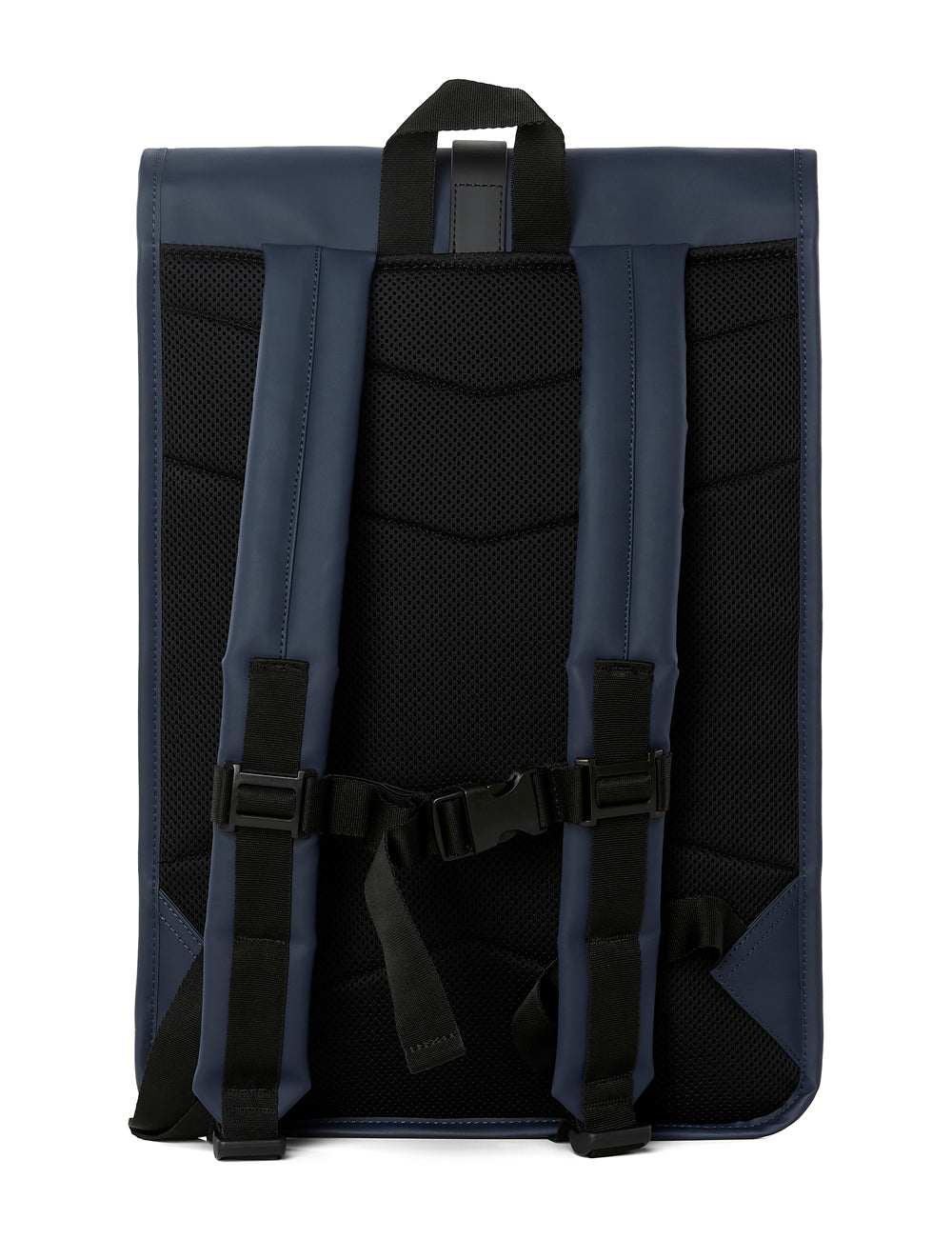 Rains Roll Top Rucksack Blue