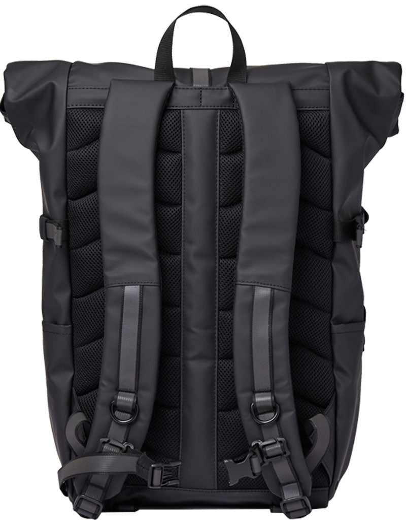 SANDQVIST RUBEN 2.0 ROLLTOP BACKPACK BLACK