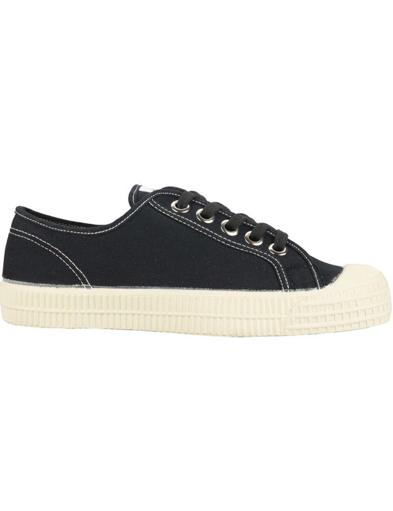 NOVESTA STAR MASTER BLACK BEIGE ECRU TRAINERS