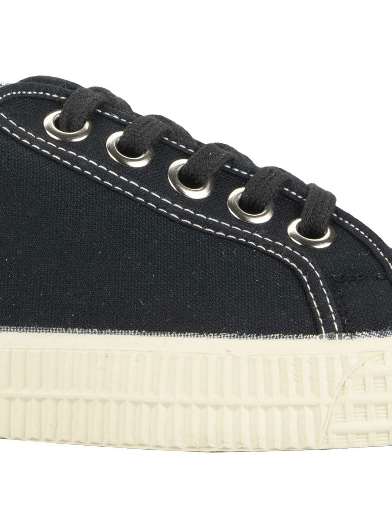 NOVESTA STAR MASTER BLACK BEIGE ECRU TRAINERS