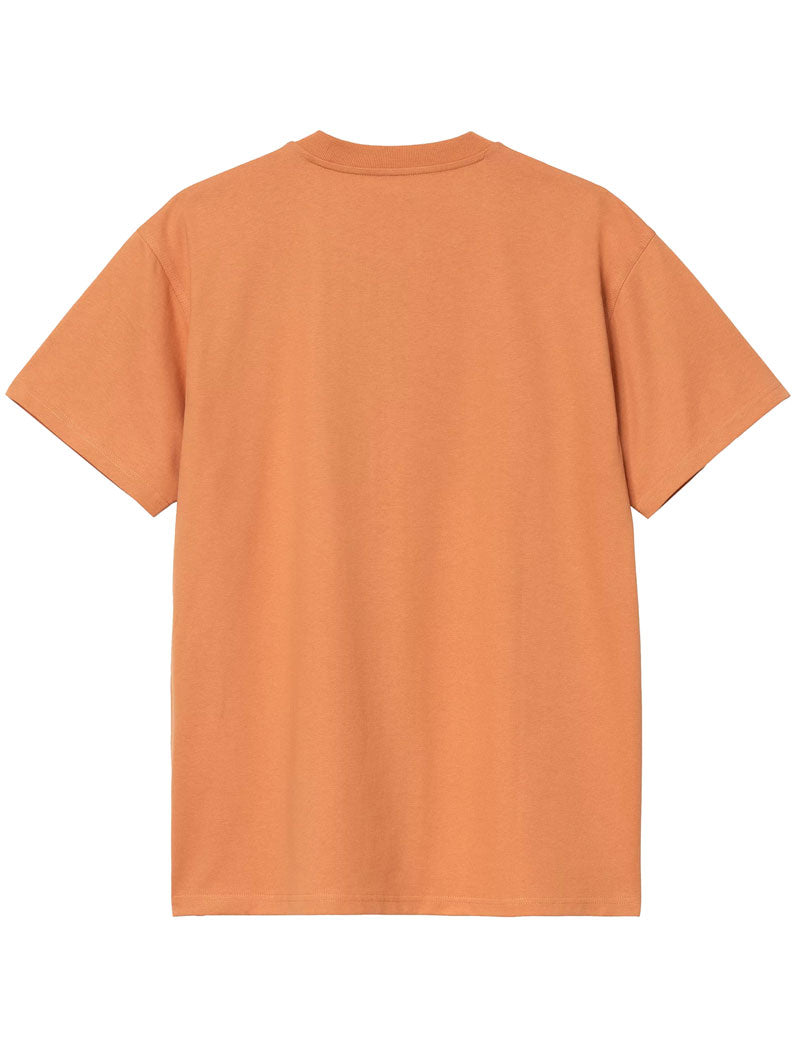 Carhartt WIP Short Sleeved American Script T-Shirt Redhaven