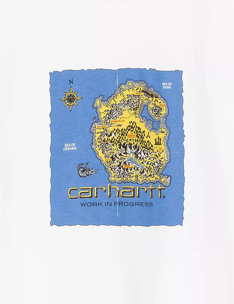Carhartt Wip Short Sleeved Old World T-Shirt White