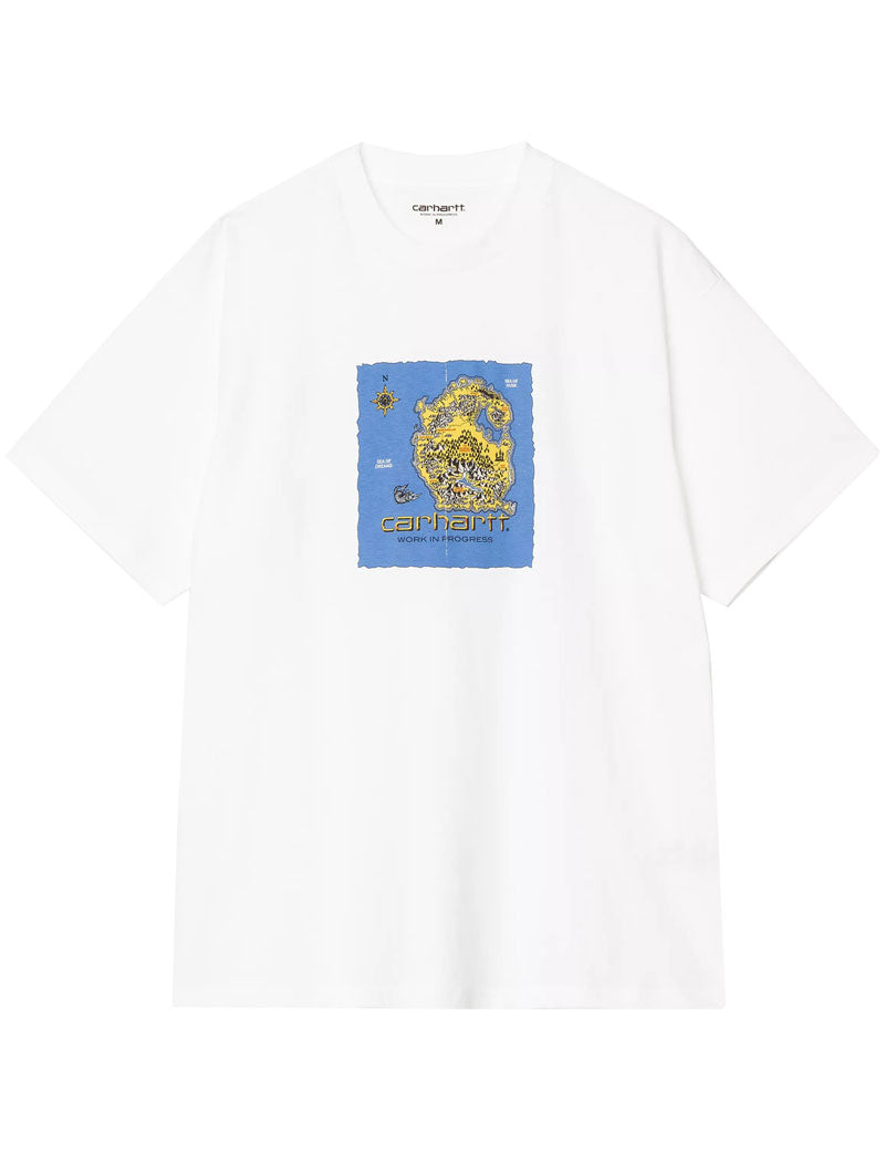 Carhartt Wip Short Sleeved Old World T-Shirt White