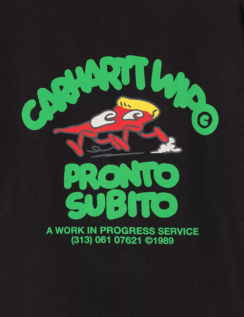 Carhartt WIP Short Sleeved Pronto T-Shirt Black