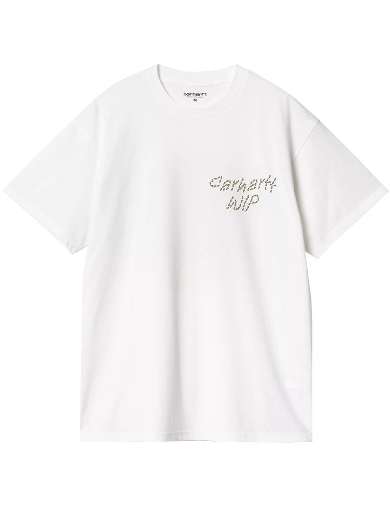 Carhartt Wip Short Sleeve Sunflower T-shirt White
