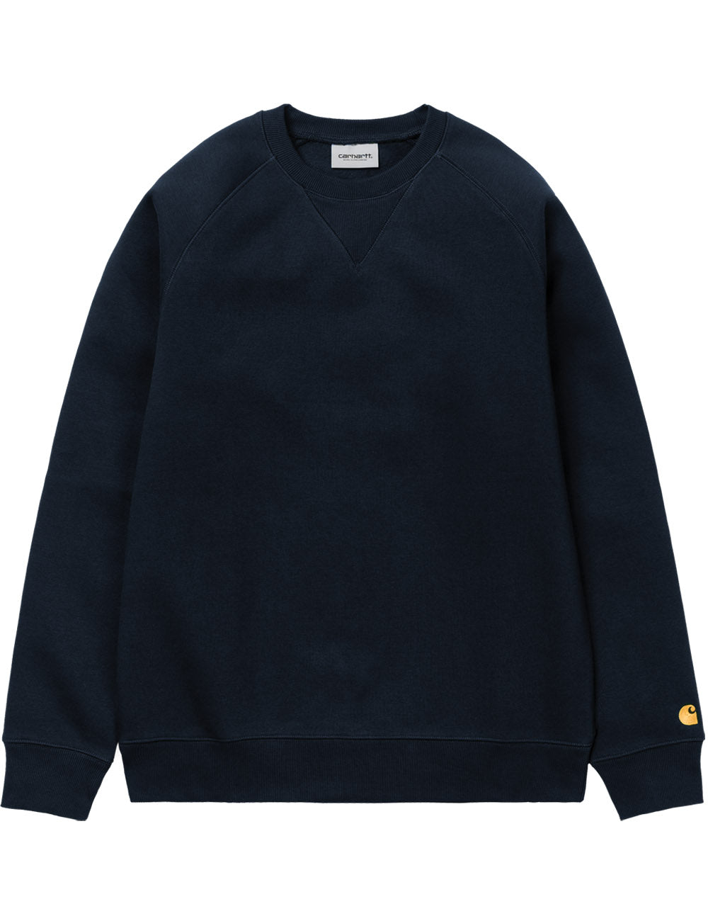CARHARTT WIP CHASE SWEATSHIRT DARK NAVY GOLD