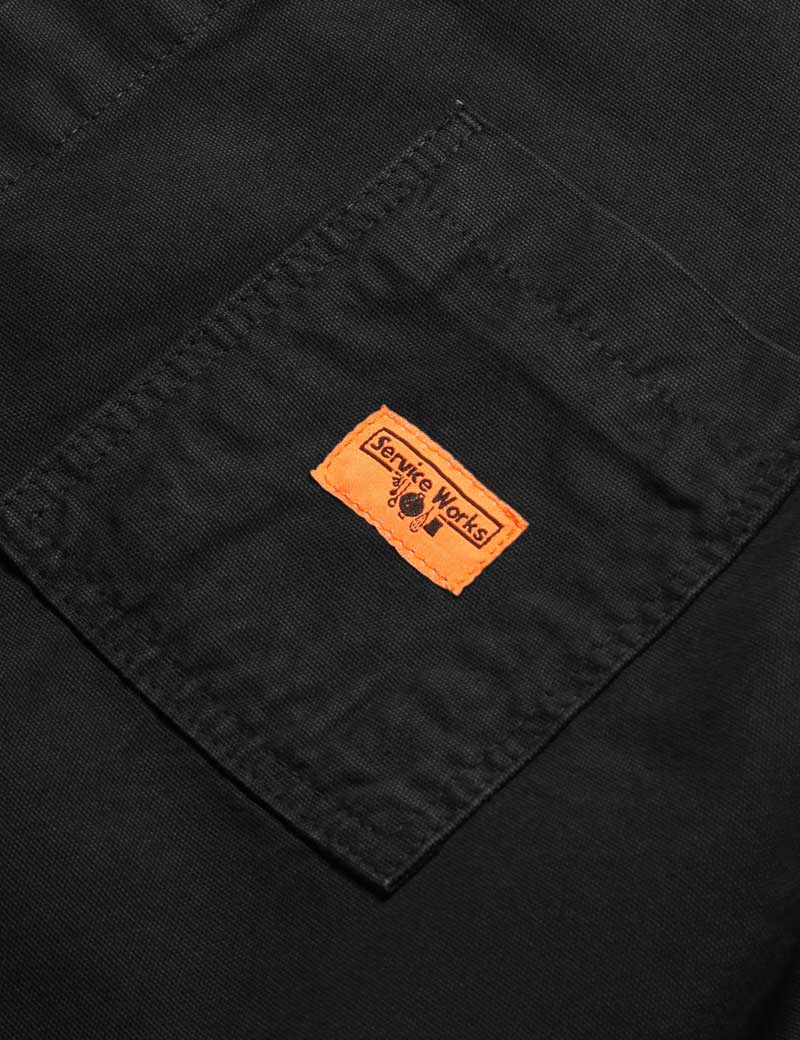 SERVICE WORKS CLASSIC COVERALL JACKET BLACK