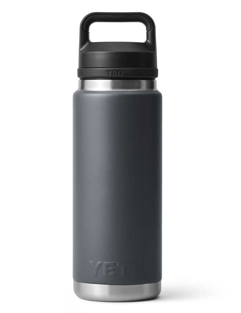 YETI RAMBLER CHUG BOTTLE 760ML 26OZ CHARCOAL