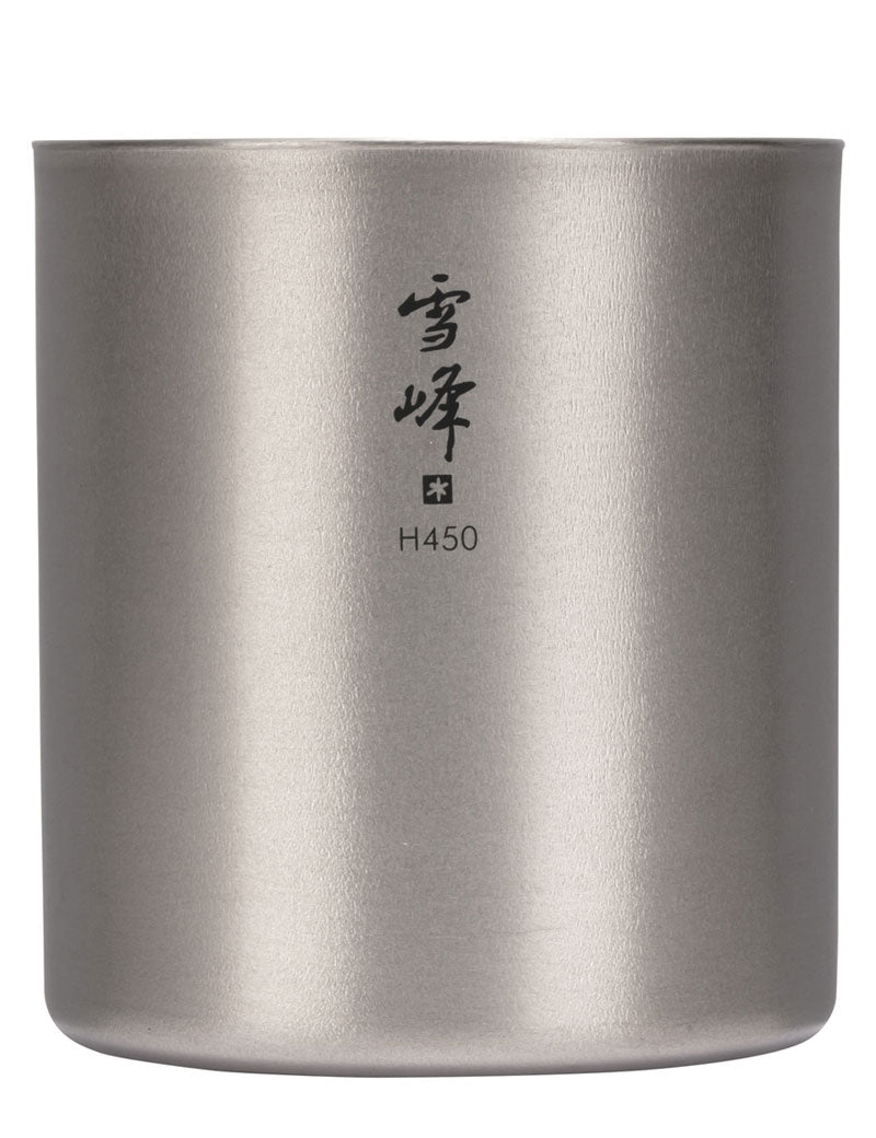 SNOW PEAK TI-DOUBLE H450 STACKING MUG