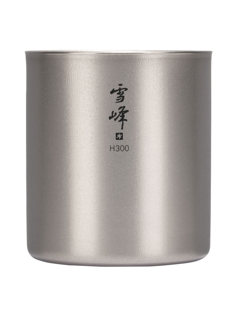 SNOW PEAK TI-DOUBLE H300 STACKING MUG