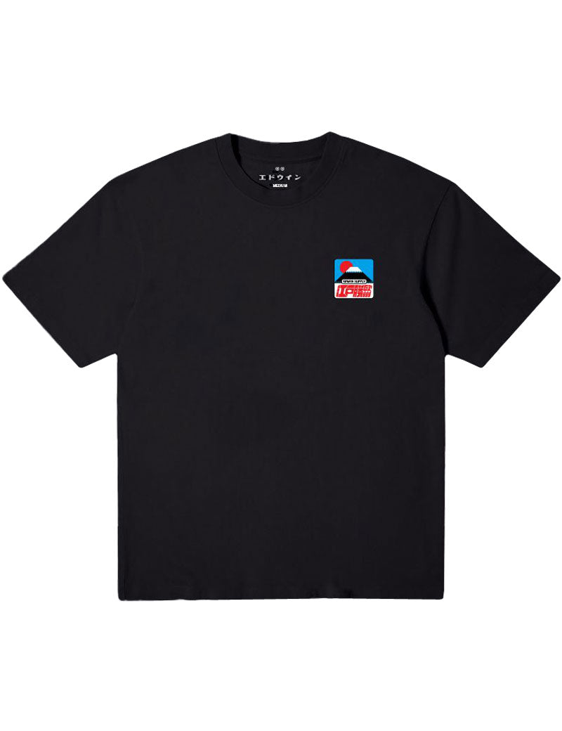 Edwin Sunset On Fuji San T-Shirt Black