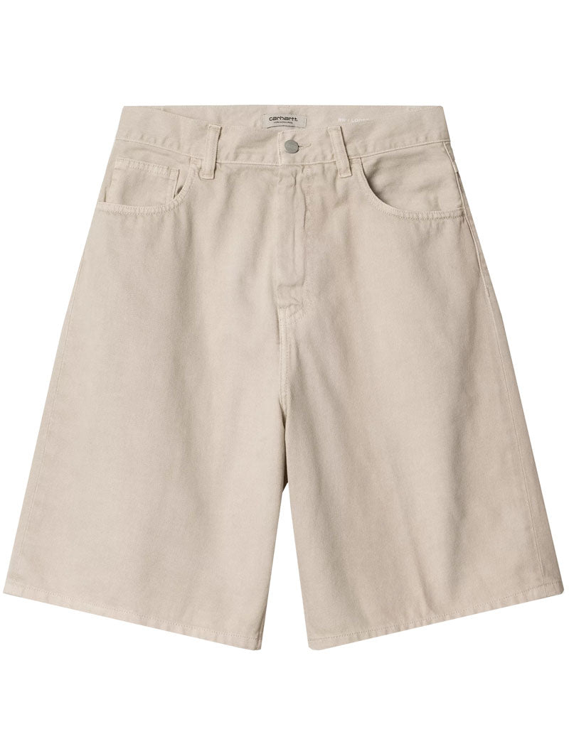 Carhartt WIP W' Brandon Short Cotton Clark Twill Fleur De Sel Stone Dyed
