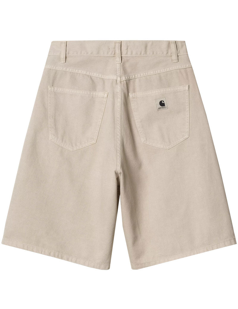Carhartt WIP W' Brandon Short Cotton Clark Twill Fleur De Sel Stone Dyed