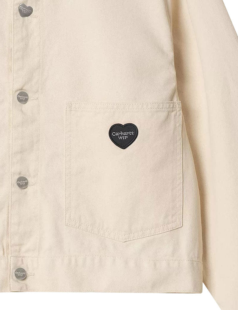 Carhartt Wip W' Drewe Jacket Natural Rinsed
