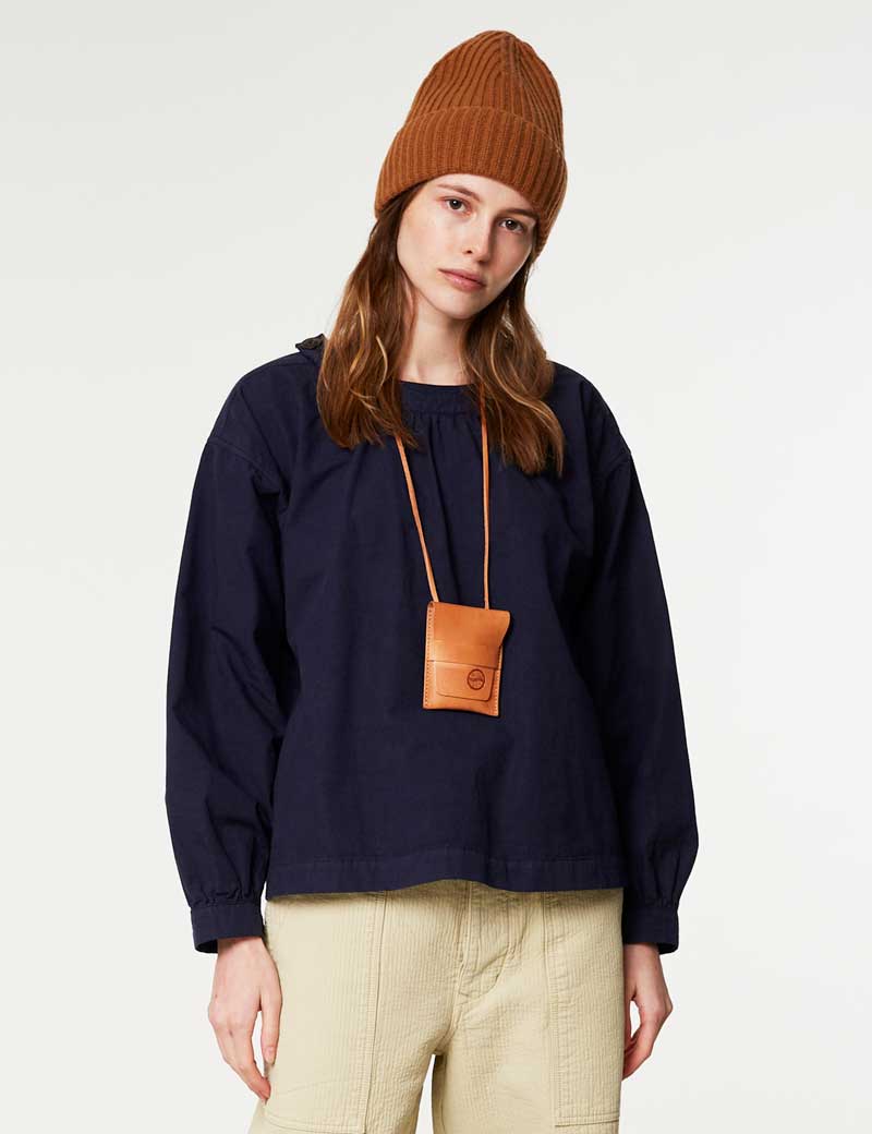 Girls Of Dust Harvest Smock Massaya Cotton Navy