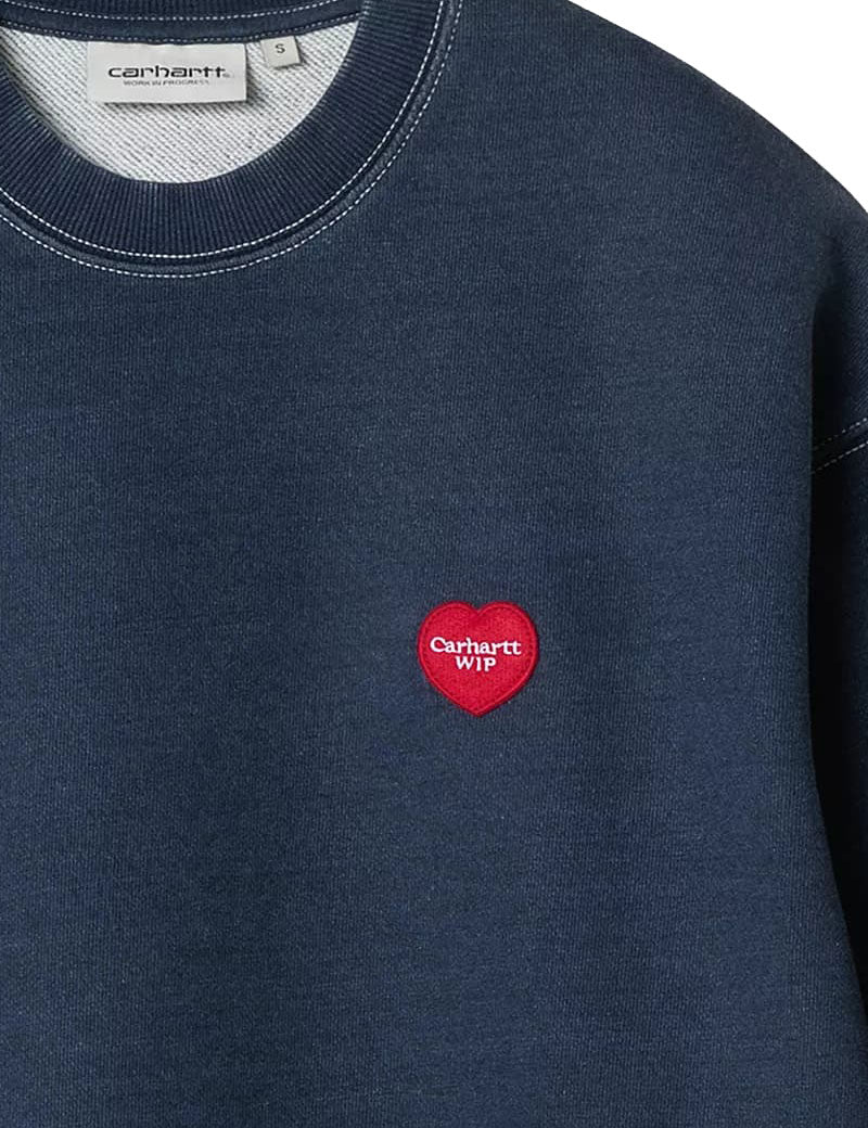 Carhartt WIP W' Ingo Sweat Dark Blue Garment Dyed