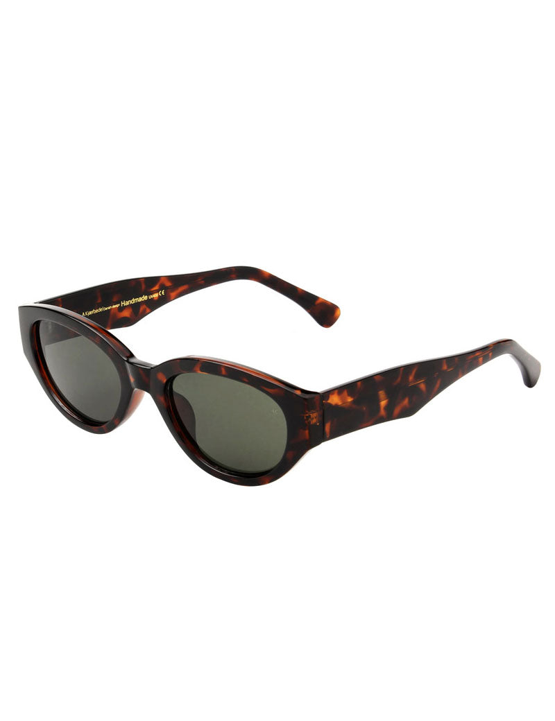 A.Kjaerbede Winnie Sunglasses Demi Tortoise Front Angled View