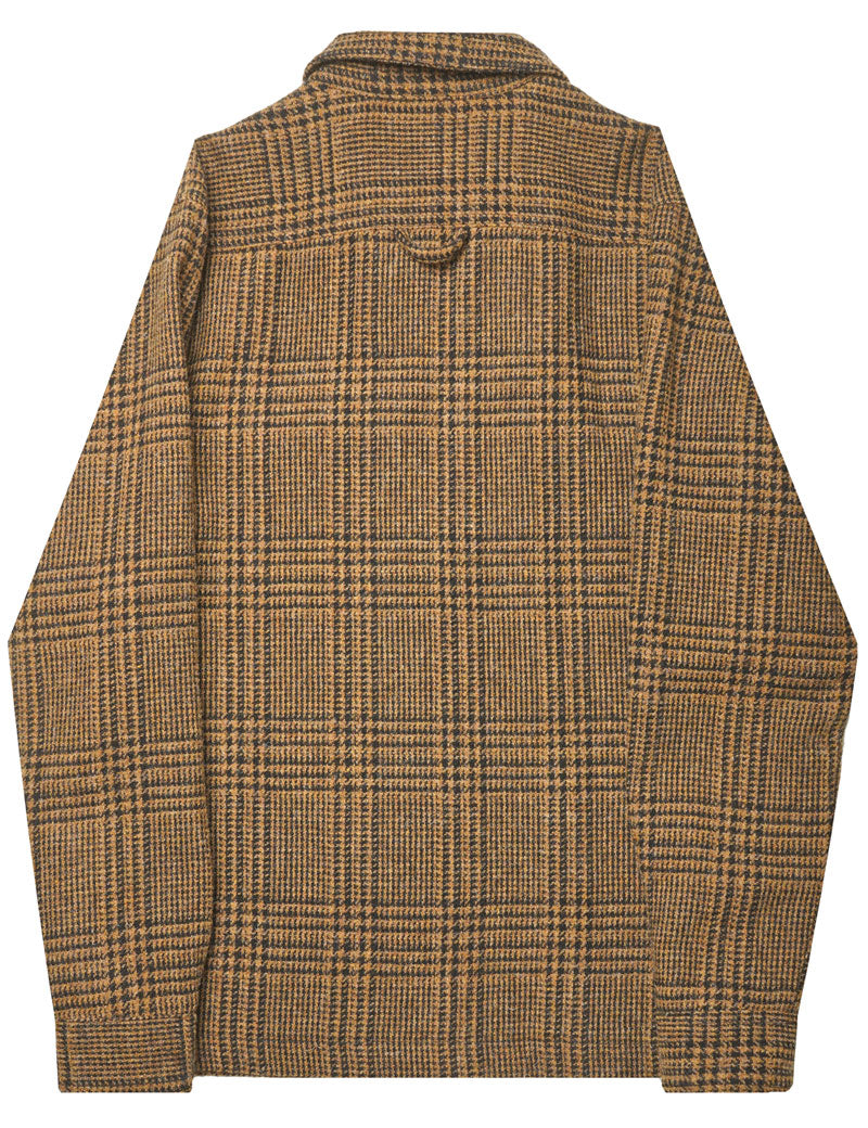 Portuguese Flannel Wood Wool Overshirt Jacket Check