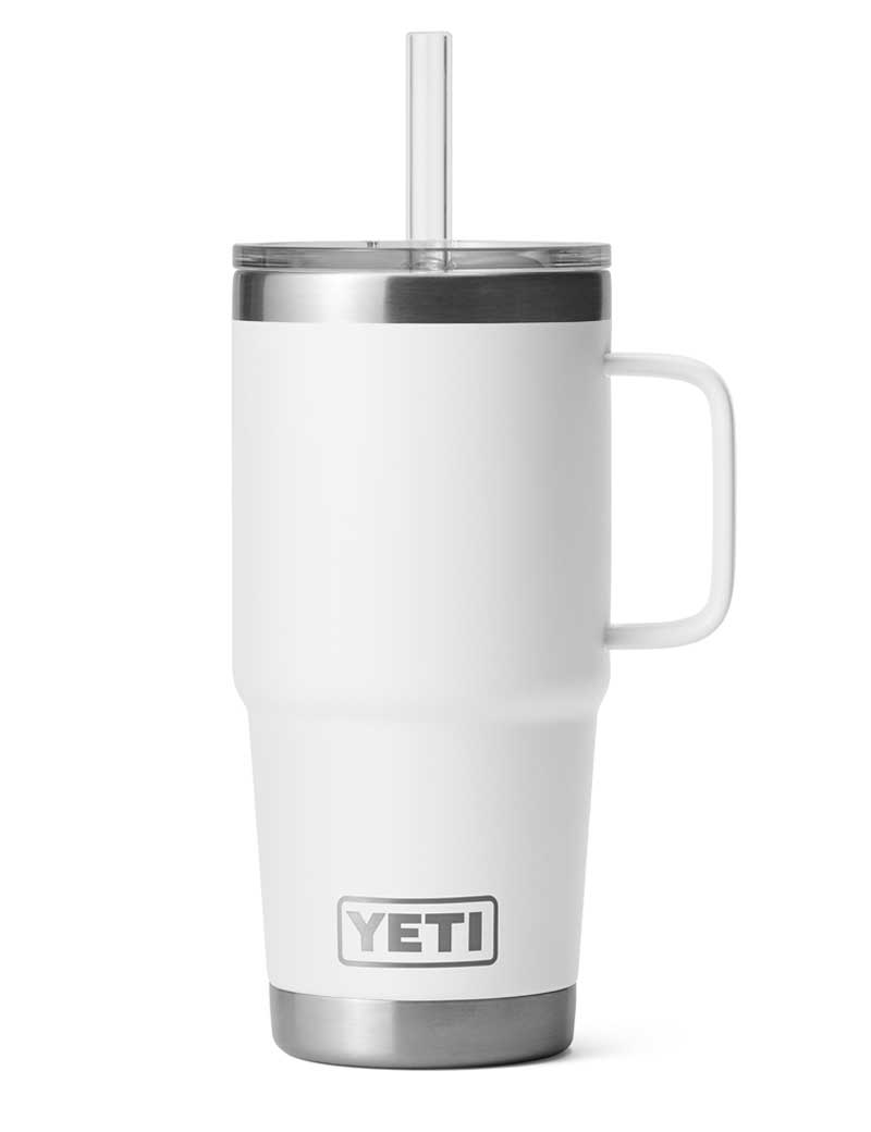 YETI RAMBLER STRAW MUG 994ML 35OZ WHITE