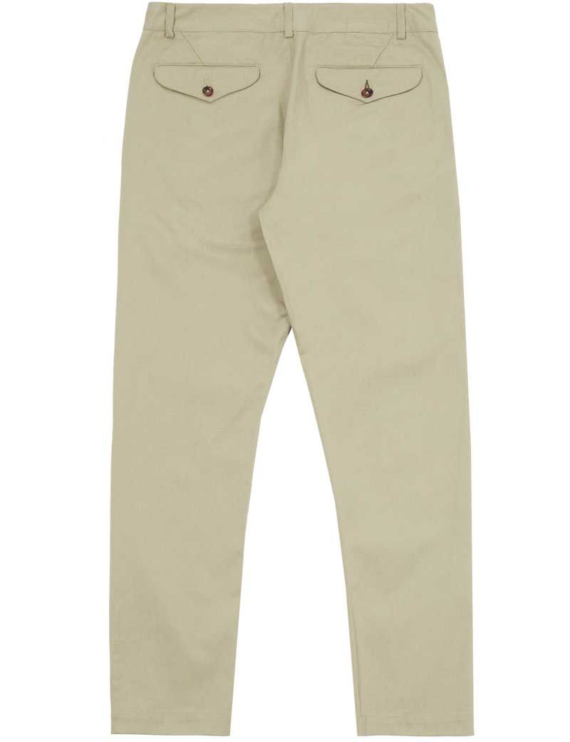 UNIVERSAL WORKS ASTON PANT STONE TWILL