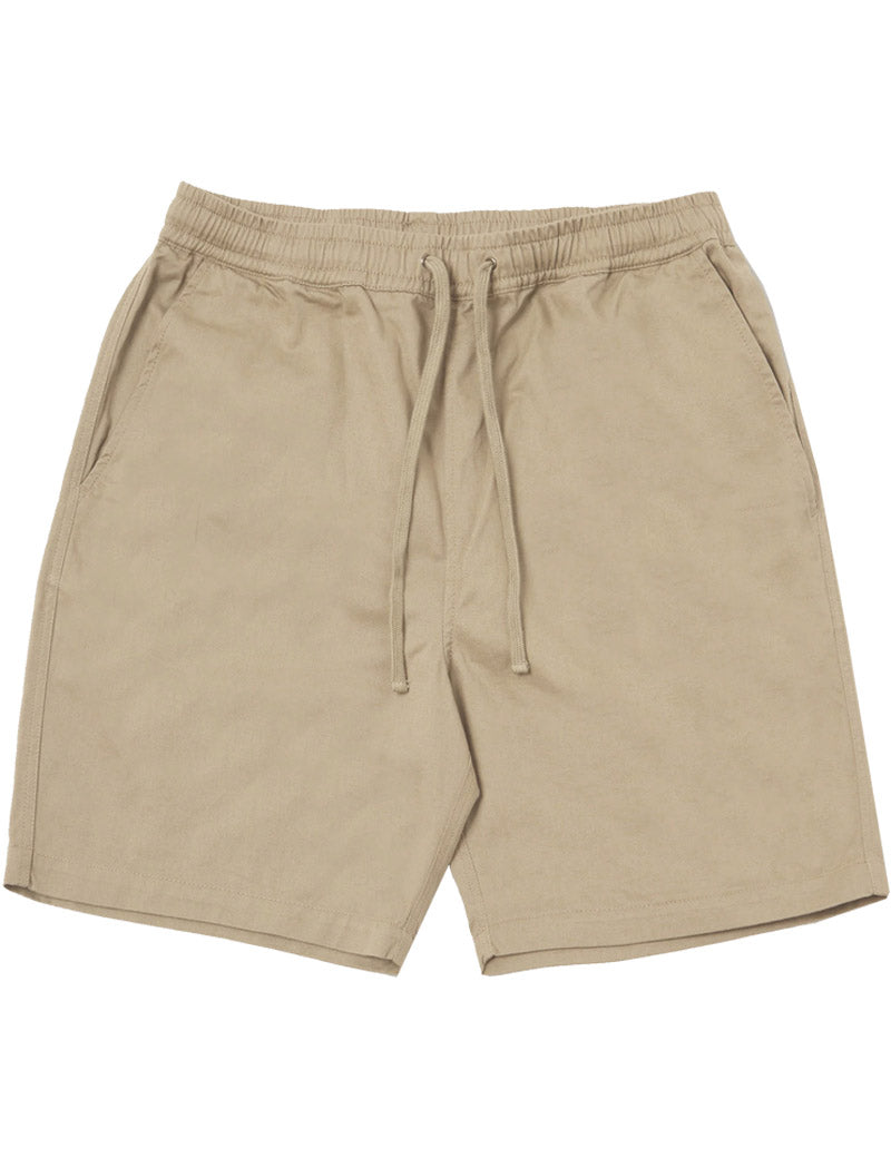 Universal Works Beach Short Sand Twill Front