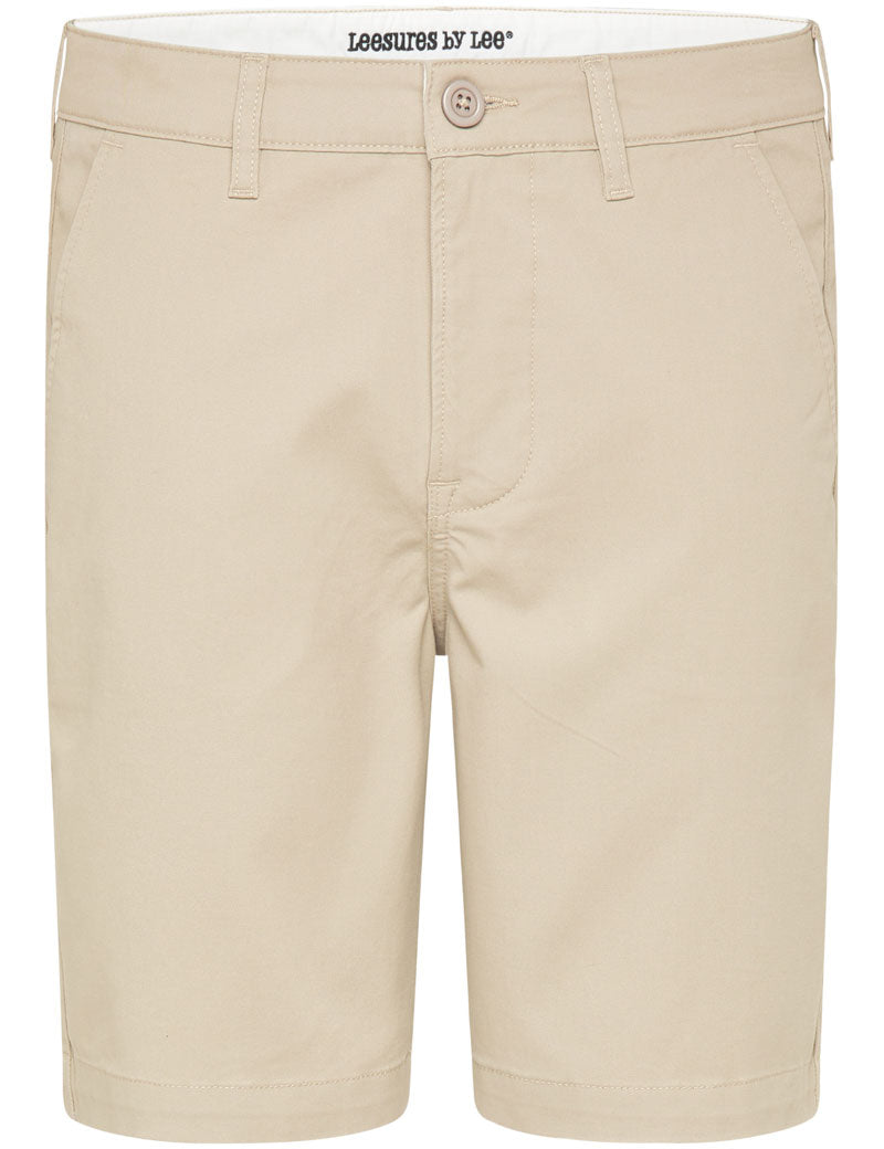 Lee Regular Chino Shorts Stone