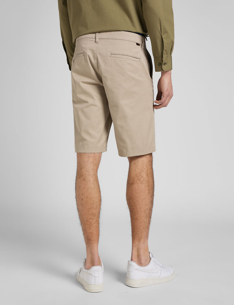 Lee Regular Chino Shorts Stone