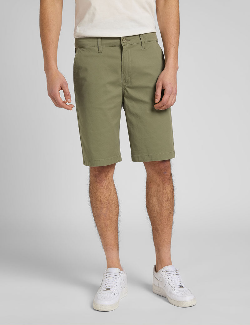 Lee Regular Chino Shorts Olive