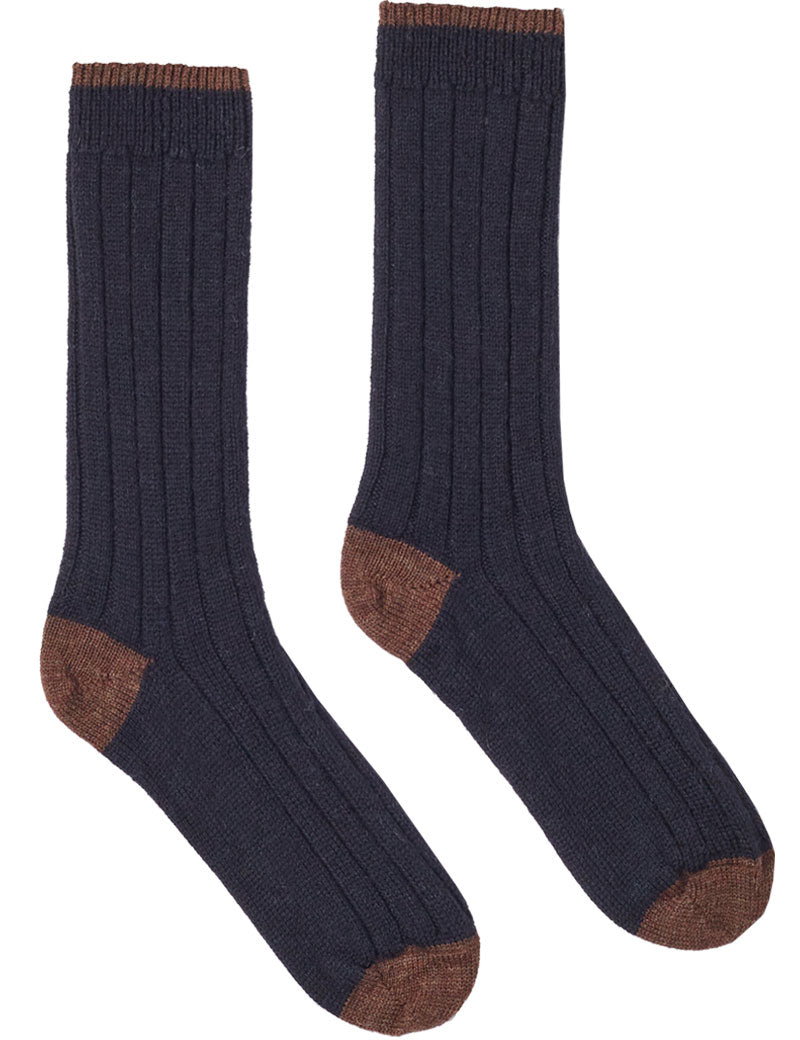 Universal Works Hike Sock Navy